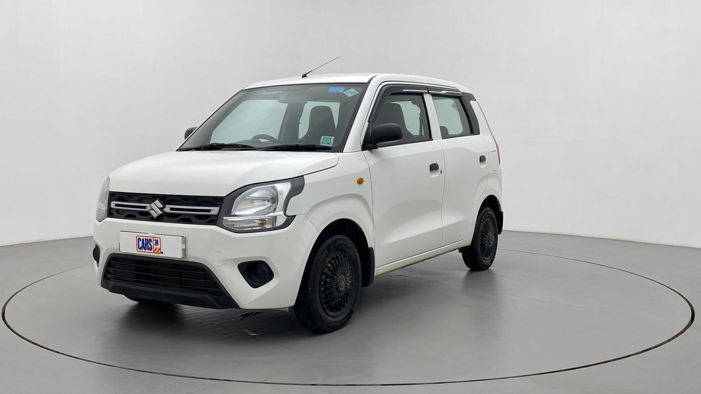 2020 Maruti New Wagon-R LXI CNG (O) 1.0, CNG, Manual, 60,468 km, Left Front Diagonal