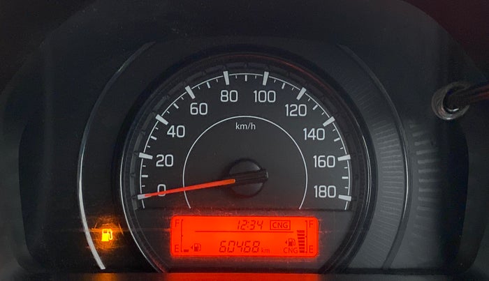 2020 Maruti New Wagon-R LXI CNG (O) 1.0, CNG, Manual, 60,468 km, Odometer Image