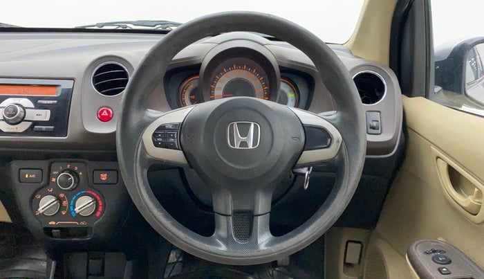 2013 Honda Brio S MT, Petrol, Manual, 70,026 km, Steering Wheel Close Up