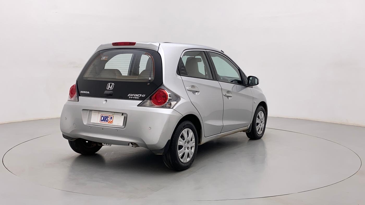 2013 Honda Brio S MT, Petrol, Manual, 70,026 km, Right Back Diagonal