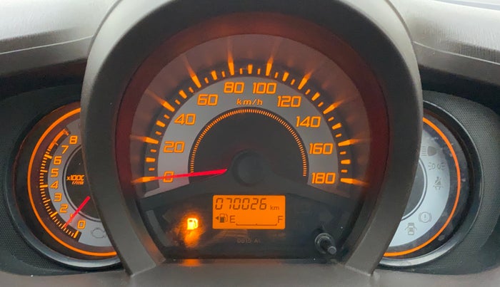 2013 Honda Brio S MT, Petrol, Manual, 70,026 km, Odometer Image