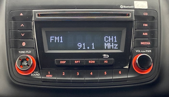 2018 Maruti Swift ZXI D, Petrol, Manual, 17,442 km, Infotainment System