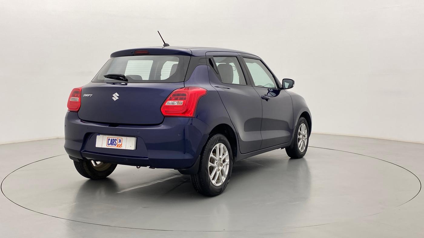 2018 Maruti Swift ZXI D, Petrol, Manual, 17,442 km, Right Back Diagonal
