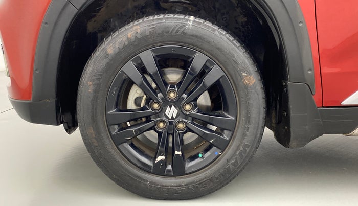 2018 Maruti Vitara Brezza ZDI+ DUAL TONE AMT, Diesel, Automatic, 62,641 km, Left Front Wheel