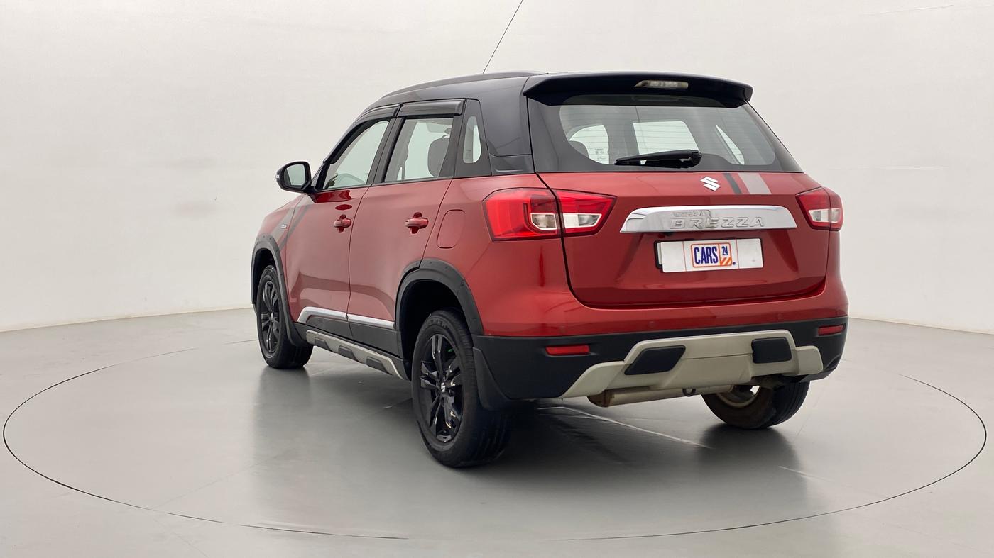 2018 Maruti Vitara Brezza ZDI+ DUAL TONE AMT, Diesel, Automatic, 62,641 km, Left Back Diagonal
