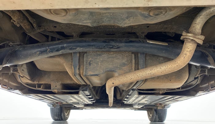 2018 Maruti Vitara Brezza ZDI+ DUAL TONE AMT, Diesel, Automatic, 62,641 km, Rear Underbody