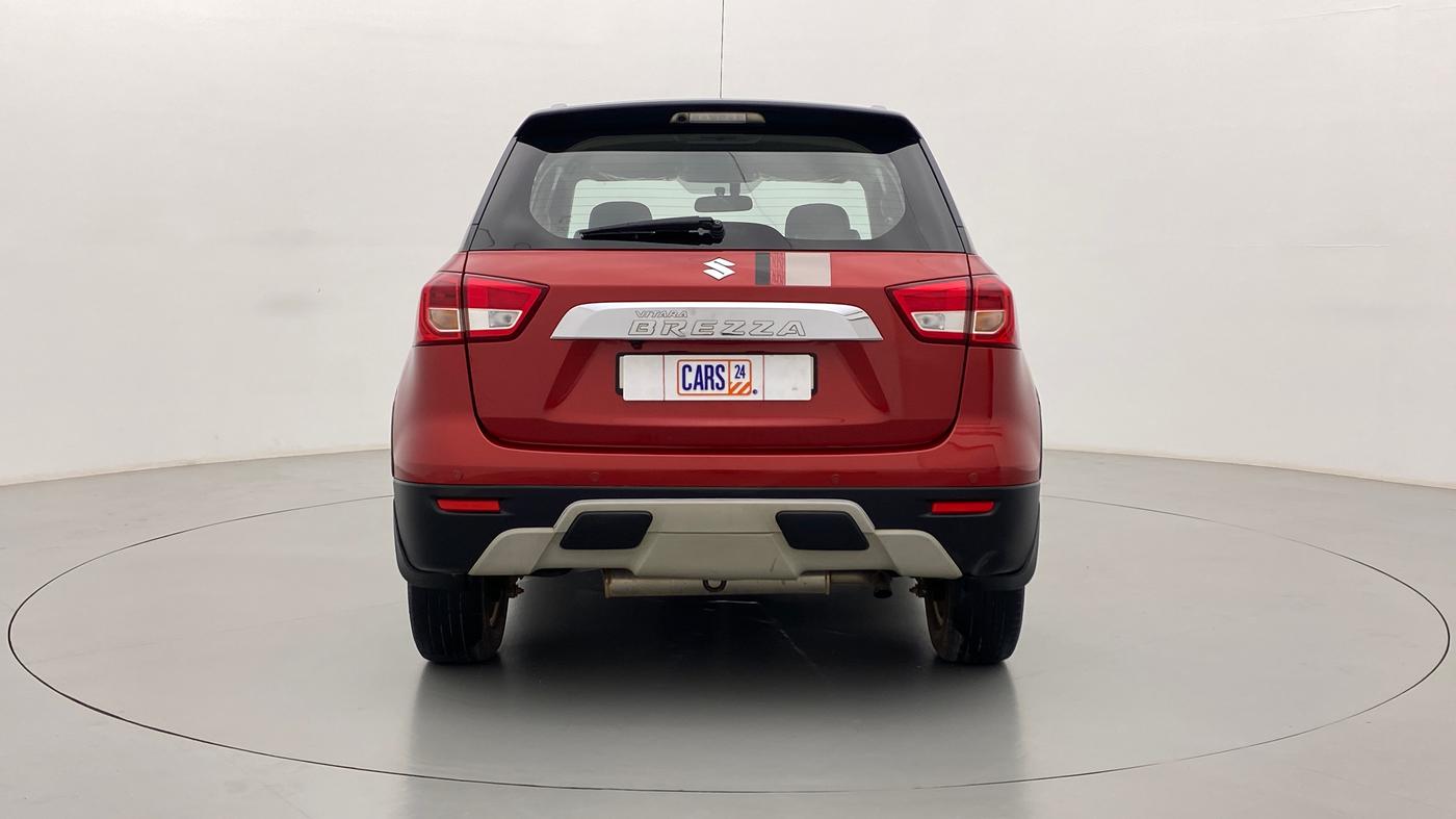 2018 Maruti Vitara Brezza ZDI+ DUAL TONE AMT, Diesel, Automatic, 62,641 km, Back/Rear