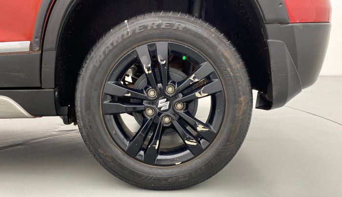 2018 Maruti Vitara Brezza ZDI+ DUAL TONE AMT, Diesel, Automatic, 62,641 km, Left Rear Wheel