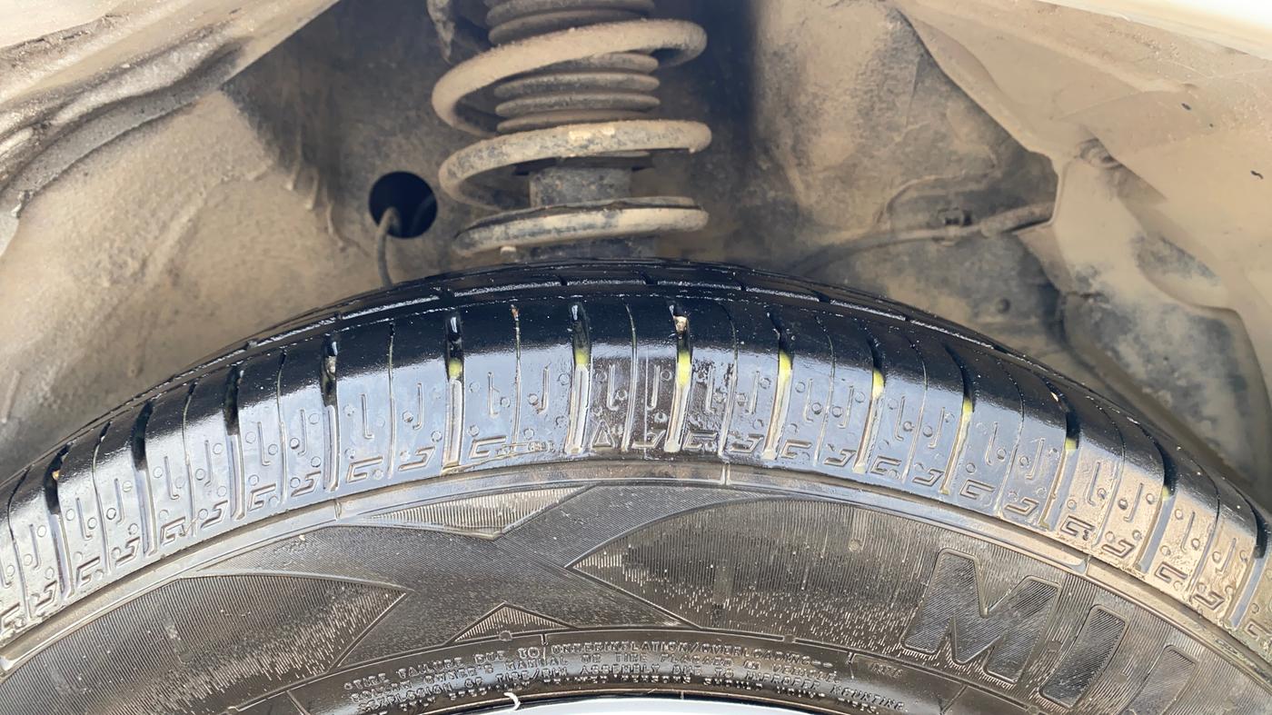 2021 Maruti S PRESSO VXI+, Petrol, Manual, 81,551 km, Right Front Tyre Tread