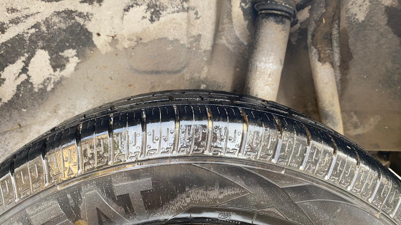 2021 Maruti S PRESSO VXI+, Petrol, Manual, 81,551 km, Left Rear Tyre Tread