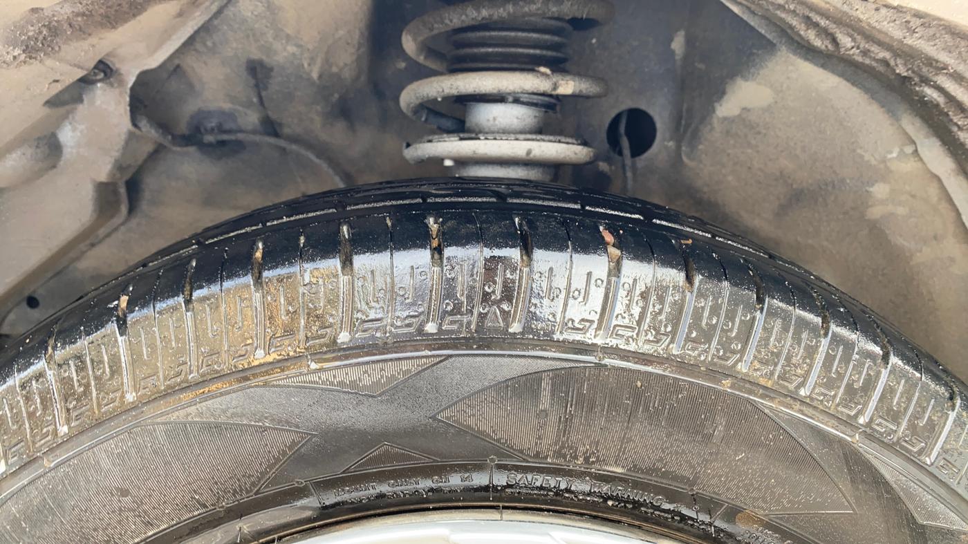 2021 Maruti S PRESSO VXI+, Petrol, Manual, 81,551 km, Left Front Tyre Tread