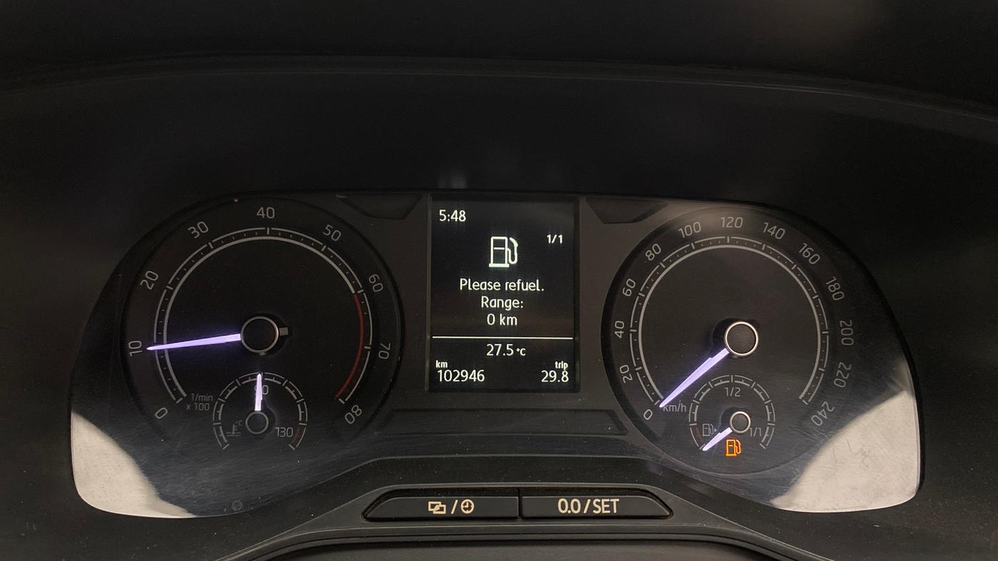 2021 Skoda KUSHAQ STYLE 1.0L TSI MT, Petrol, Manual, 1,02,904 km, Odometer Image