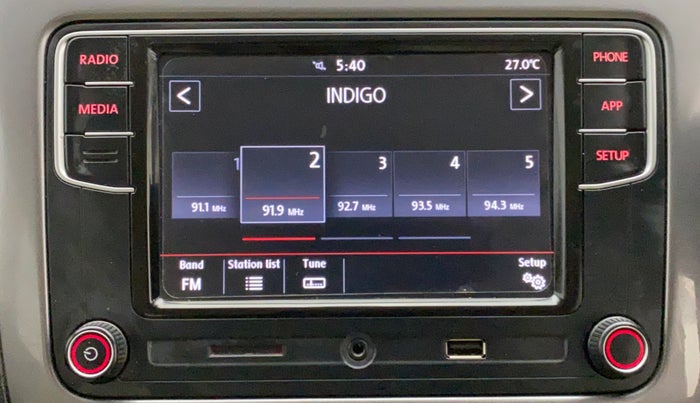 2019 Volkswagen Ameo HIGHLINE PLUS 1.5L AT 16 ALLOY, Diesel, Automatic, 33,515 km, Infotainment System