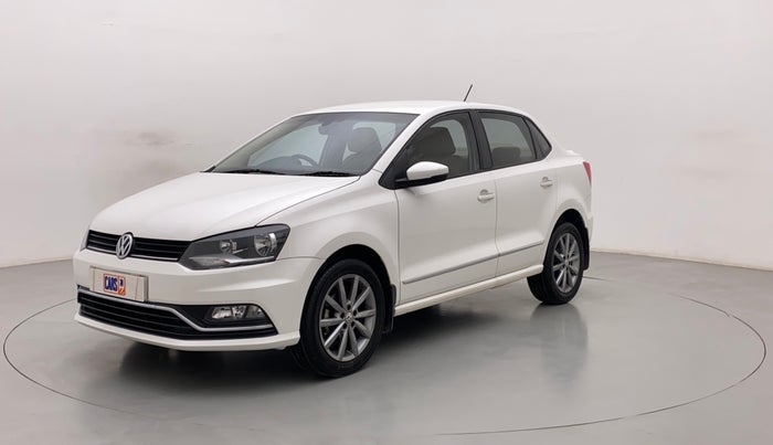 2019 Volkswagen Ameo HIGHLINE PLUS 1.5L AT 16 ALLOY, Diesel, Automatic, 33,515 km, Left Front Diagonal