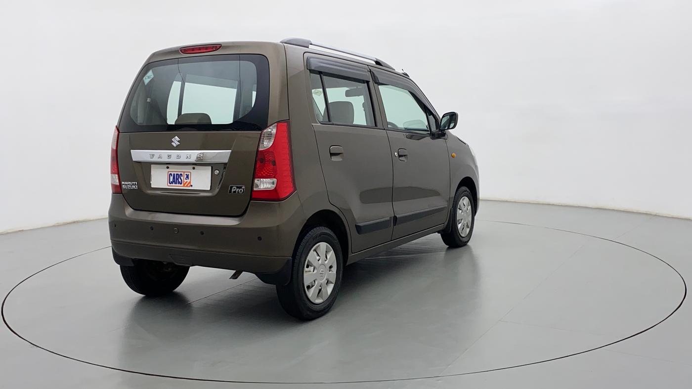 2018 Maruti Wagon R 1.0 LXI CNG, CNG, Manual, 59,616 km, Right Back Diagonal