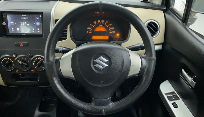 2018 Maruti Wagon R 1.0 LXI CNG, CNG, Manual, 59,616 km, Steering Wheel Close Up