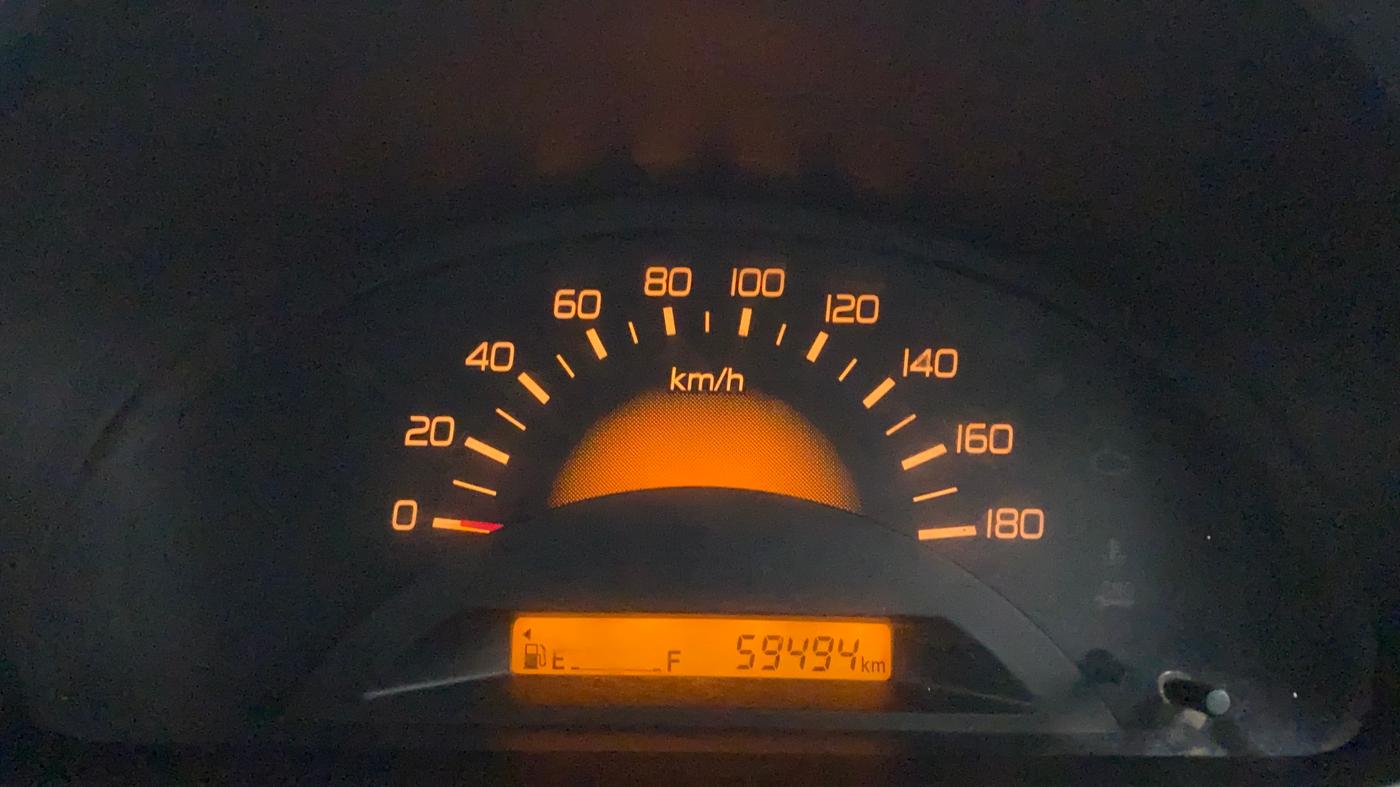 2018 Maruti Wagon R 1.0 LXI CNG, CNG, Manual, 59,616 km, Odometer Image
