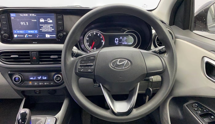 2020 Hyundai GRAND I10 NIOS SPORTZ AMT 1.2 KAPPA VTVT, Petrol, Automatic, 53,700 km, Steering Wheel Close Up