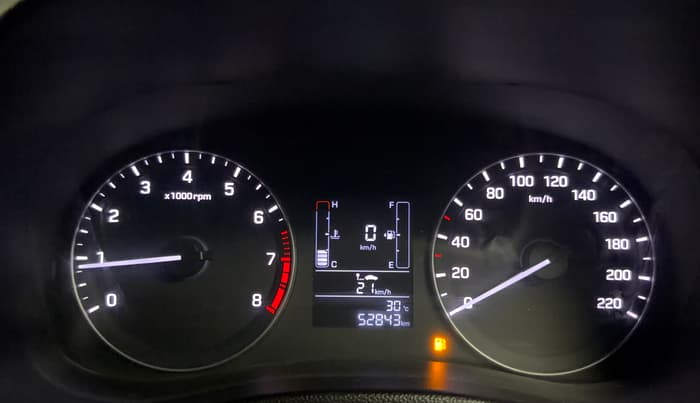 2018 Hyundai Creta SX 1.6 PETROL, Petrol, Manual, 52,834 km, Odometer Image