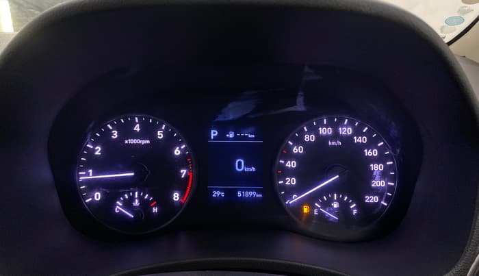 2017 Hyundai Verna 1.6 VTVT SX (O) AT, Petrol, Automatic, 51,957 km, Odometer Image