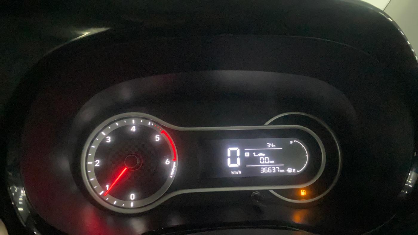 2020 Hyundai AURA SX 1.2 (O) CRDI, Diesel, Manual, 36,630 km, Odometer Image