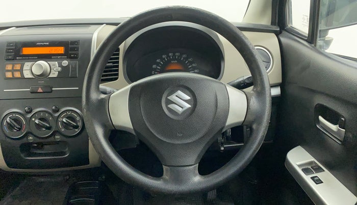 2014 Maruti Wagon R 1.0 LXI, Petrol, Manual, 42,464 km, Steering Wheel Close Up