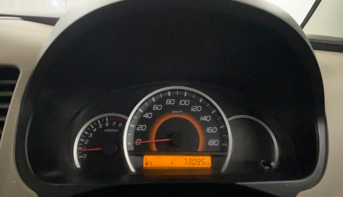 2015 Maruti Wagon R 1.0 VXI, Petrol, Manual, 73,079 km, Odometer Image
