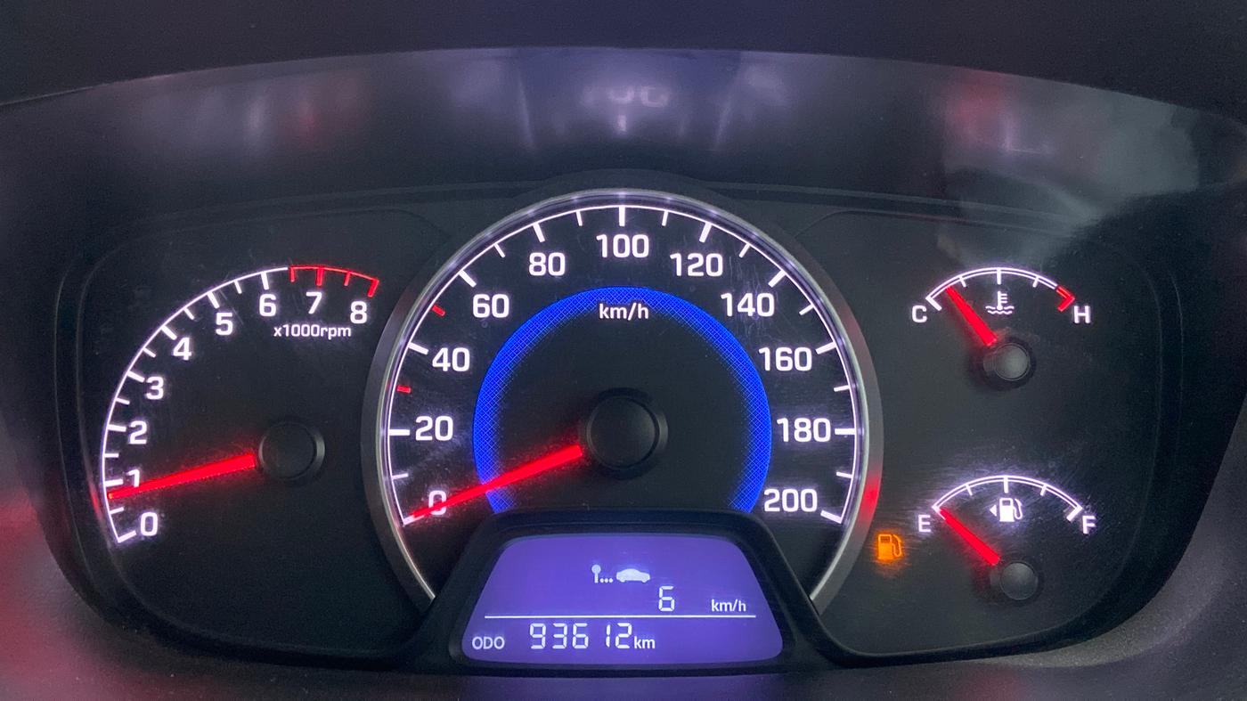 2016 Hyundai Grand i10 MAGNA 1.2 KAPPA VTVT, Petrol, Manual, 93,612 km, Odometer Image