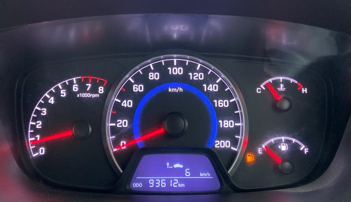 2016 Hyundai Grand i10 MAGNA 1.2 KAPPA VTVT, Petrol, Manual, 93,612 km, Odometer Image
