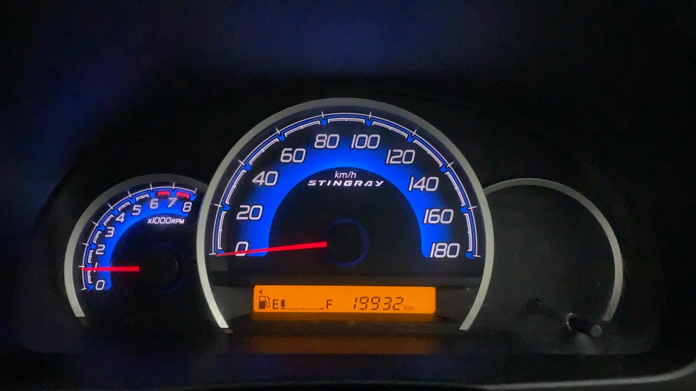 2013 Maruti Wagon R Stingray LXI, Petrol, Manual, 19,932 km, Odometer Image