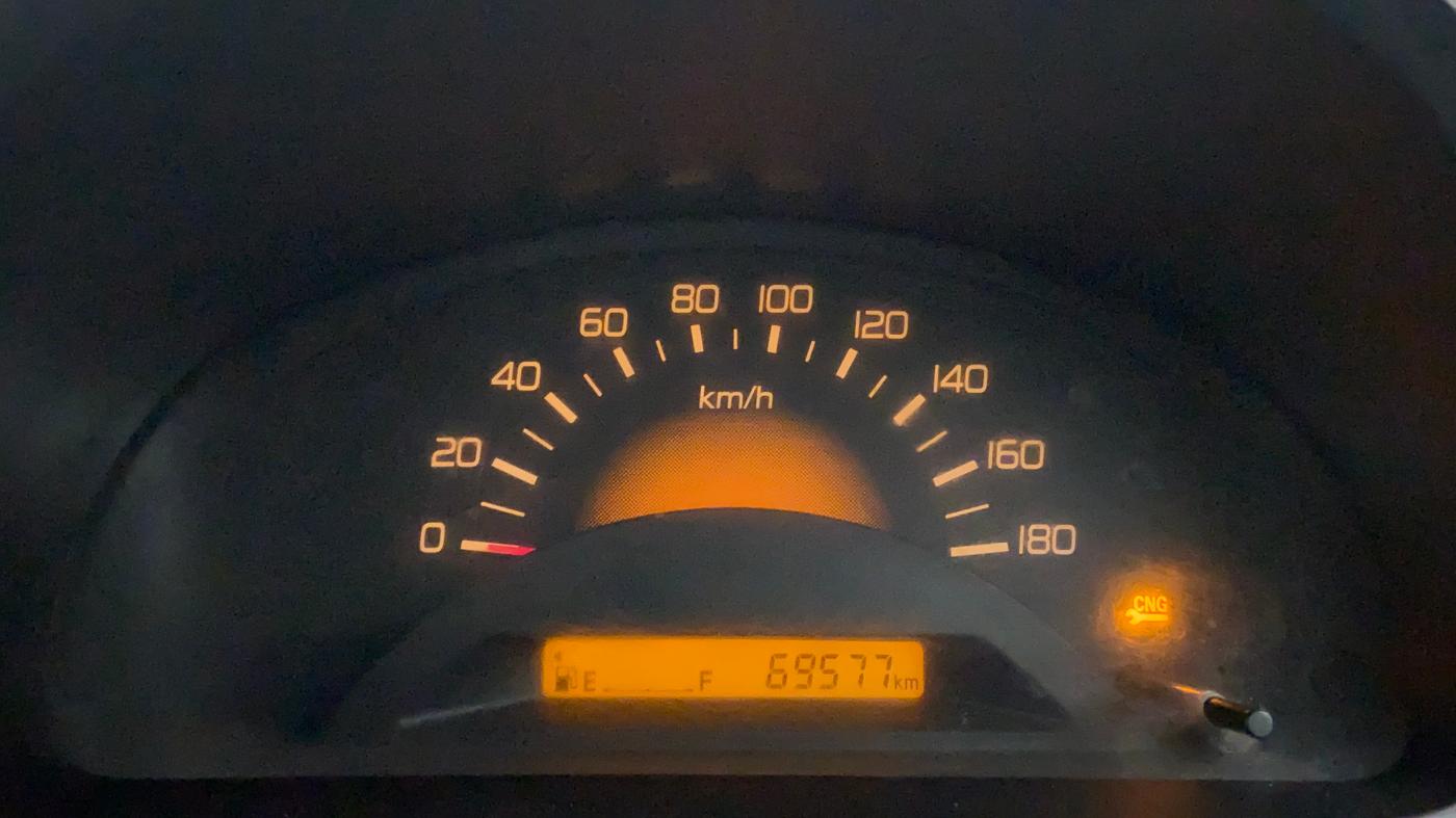 2018 Maruti Wagon R 1.0 LXI CNG, CNG, Manual, 69,638 km, Odometer Image