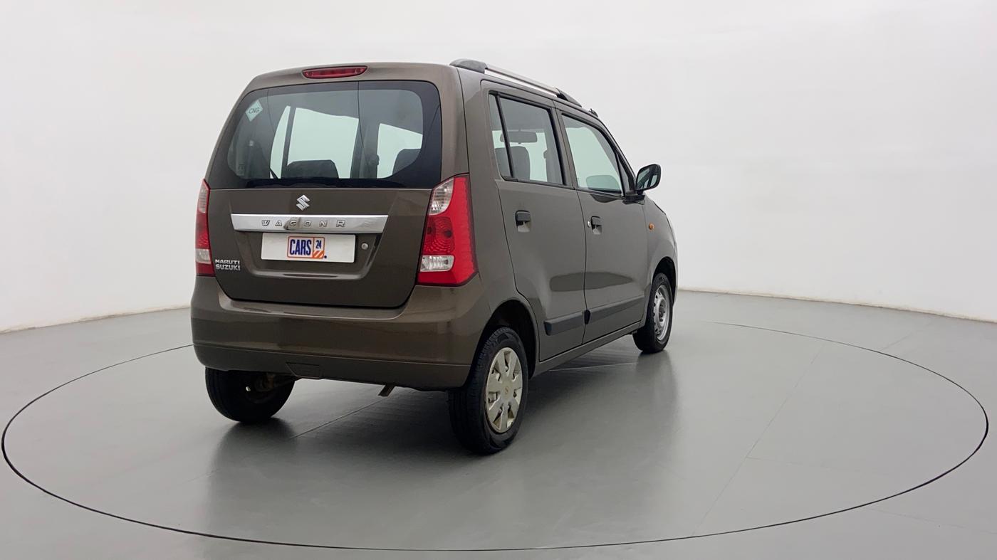 2018 Maruti Wagon R 1.0 LXI CNG, CNG, Manual, 69,638 km, Right Back Diagonal