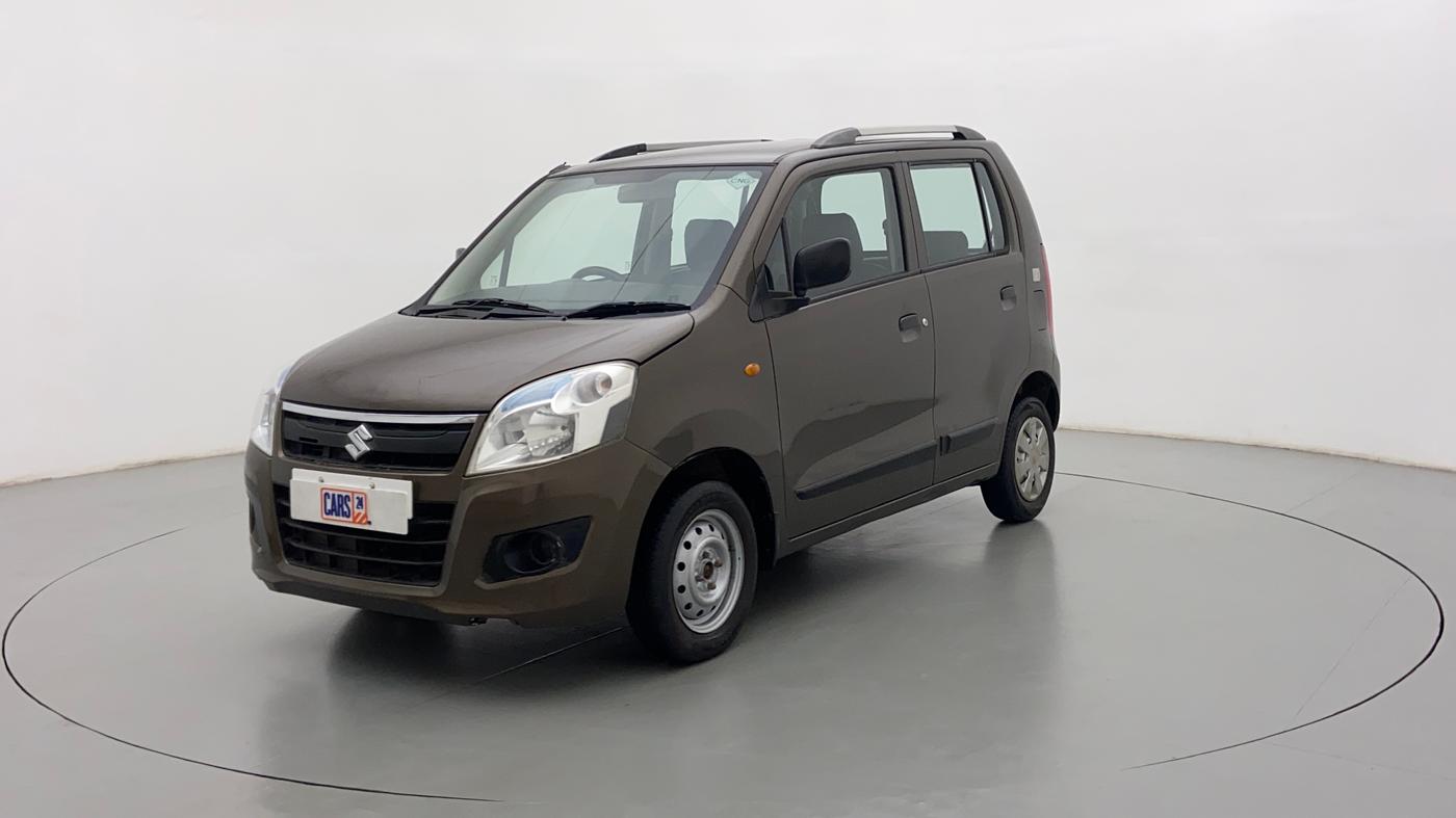 2018 Maruti Wagon R 1.0 LXI CNG, CNG, Manual, 69,638 km, Left Front Diagonal