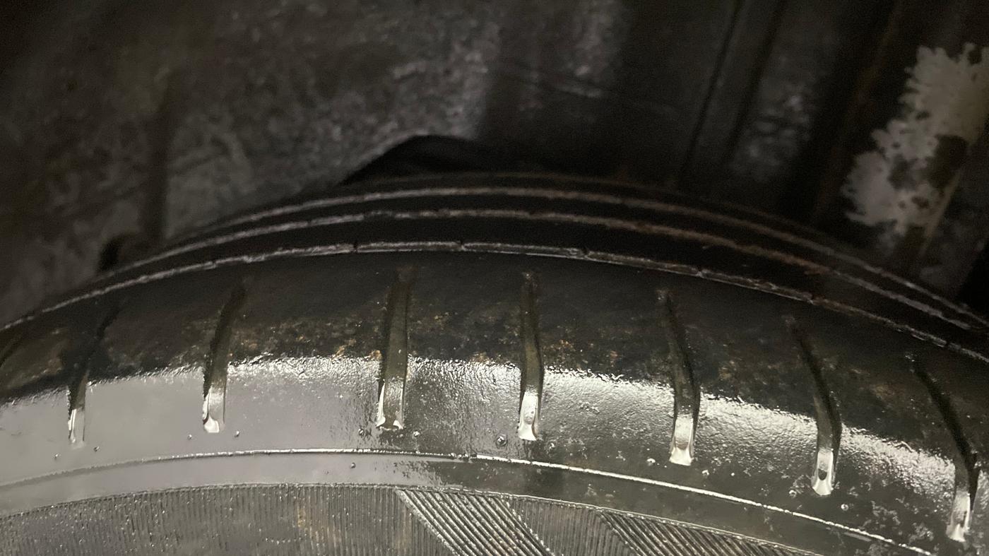 2019 Ford Figo Aspire TITANIUM 1.2 PETROL, Petrol, Manual, 28,528 km, Left Rear Tyre Tread