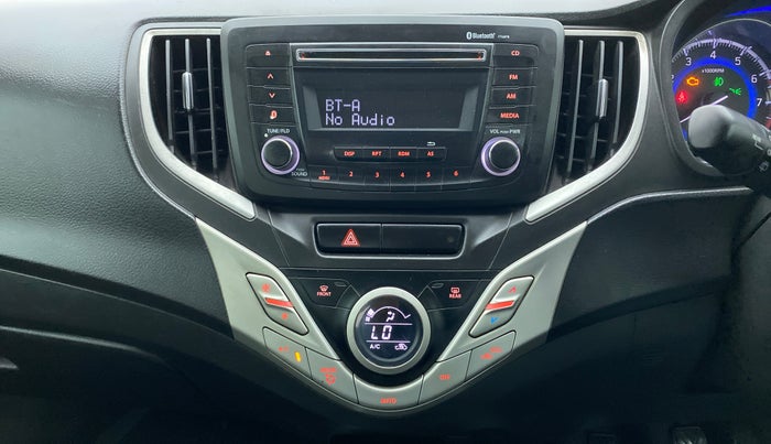 2017 Maruti Baleno ZETA PETROL 1.2, Petrol, Manual, 1,01,863 km, Air Conditioner