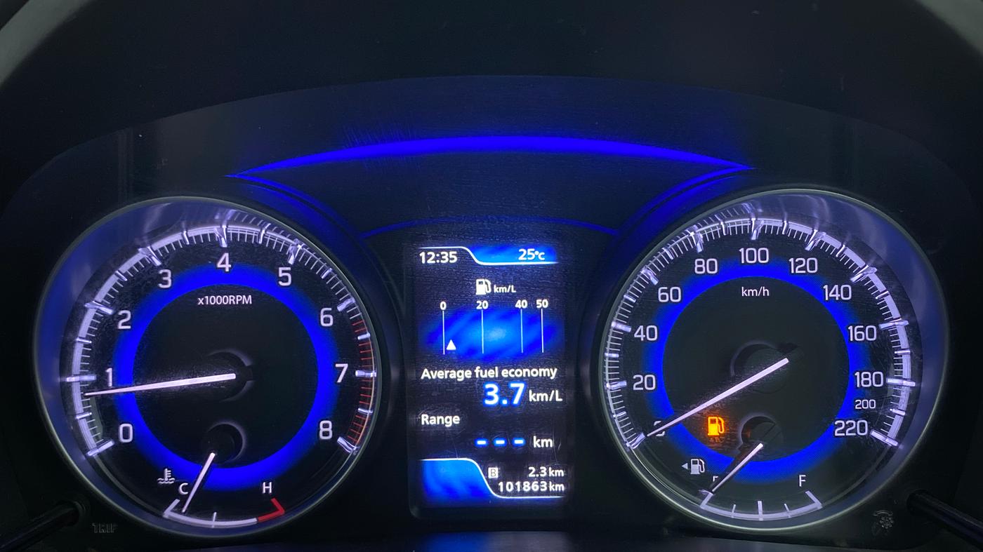 2017 Maruti Baleno ZETA PETROL 1.2, Petrol, Manual, 1,01,863 km, Odometer Image