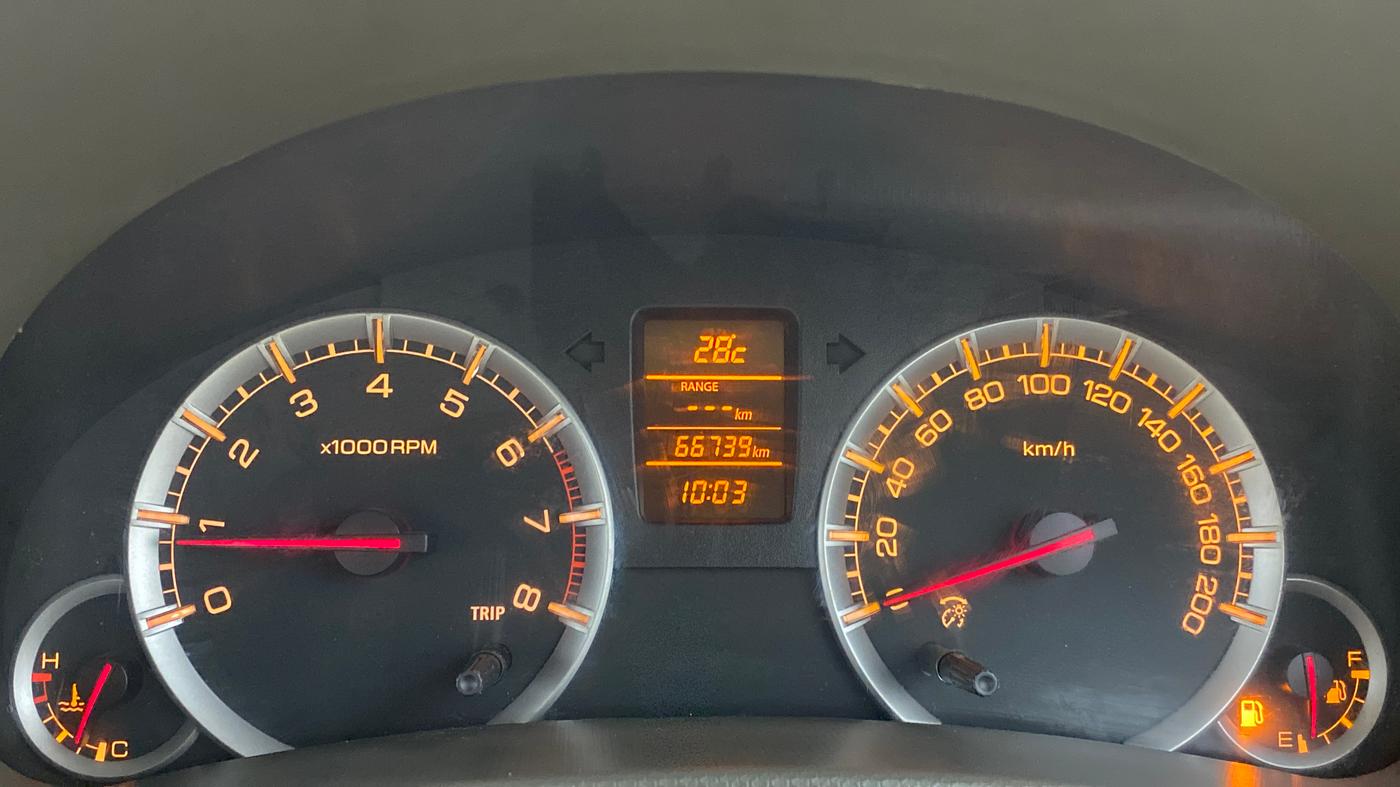 2013 Maruti Ertiga ZXI, Petrol, Manual, 66,776 km, Odometer Image