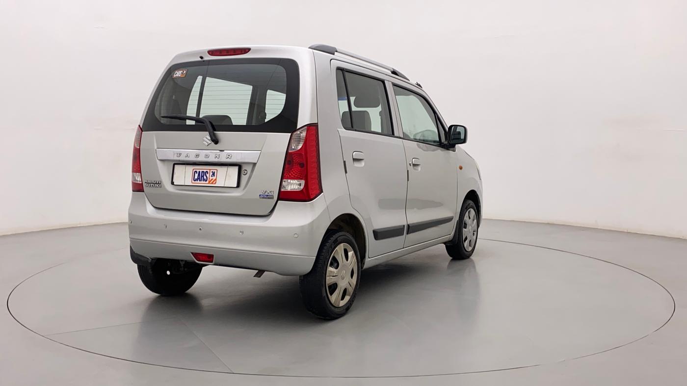 2016 Maruti Wagon R 1.0 VXI AMT, Petrol, Automatic, 69,324 km, Right Back Diagonal