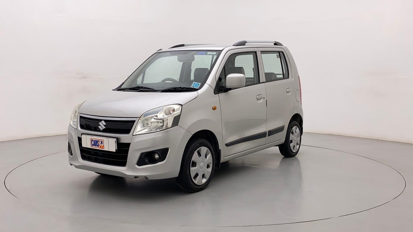 2016 Maruti Wagon R 1.0 VXI AMT, Petrol, Automatic, 69,324 km, Left Front Diagonal