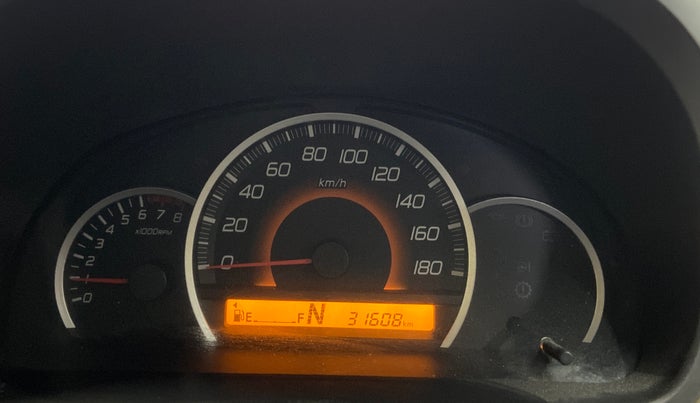 2016 Maruti Wagon R 1.0 VXI AMT, Petrol, Automatic, 31,580 km, Odometer Image