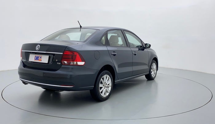 2017 Volkswagen Vento HIGHLINE 1.2 TSI AT, Petrol, Automatic, 45,916 km, Right Back Diagonal