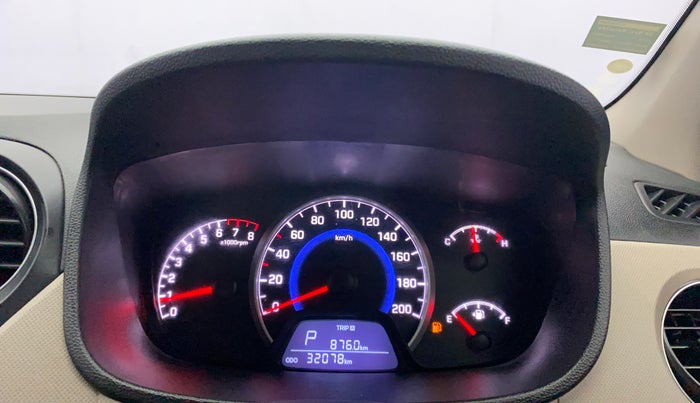 2017 Hyundai Grand i10 MAGNA AT 1.2 KAPPA VTVT, Petrol, Automatic, 32,064 km, Odometer Image