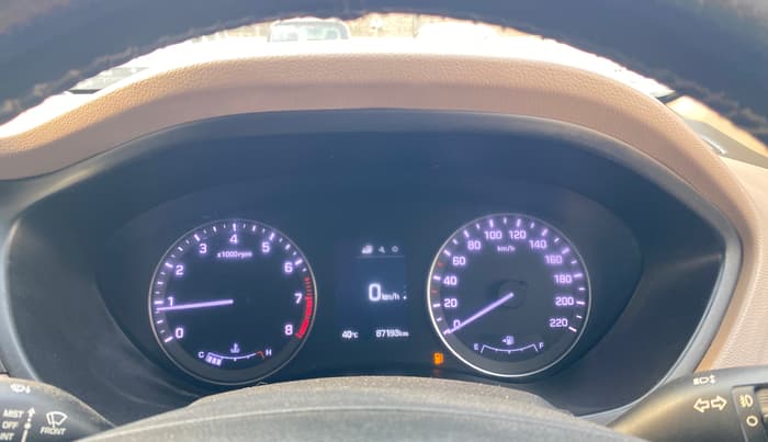 2017 Hyundai Elite i20 ASTA 1.2 (O), Petrol, Manual, 87,185 km, Odometer Image