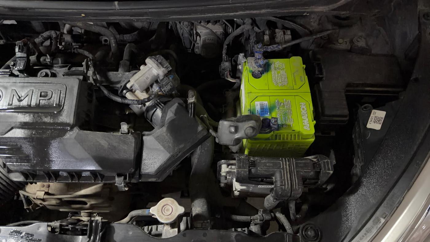 2021 Hyundai NEW SANTRO SPORTZ AMT, Petrol, Automatic, 40,410 km, Engine View - Left