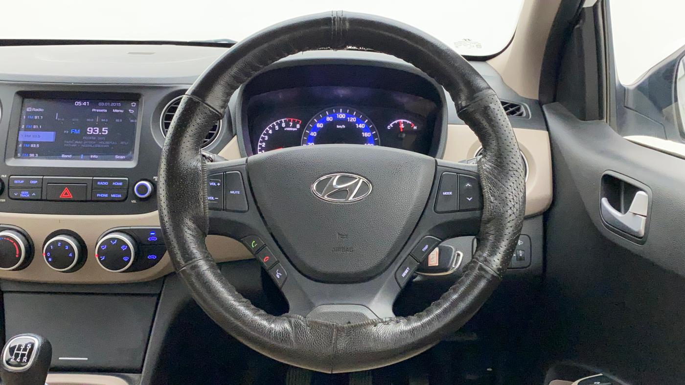 2019 Hyundai Xcent SX 1.2, Petrol, Manual, 25,887 km, Steering Wheel Close Up