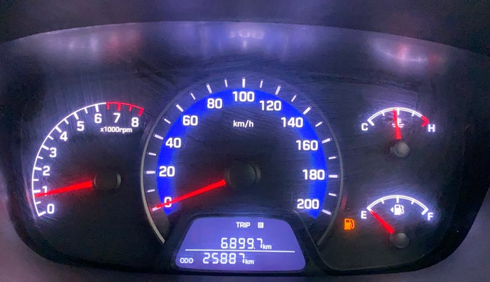 2019 Hyundai Xcent SX 1.2, Petrol, Manual, 25,887 km, Odometer Image