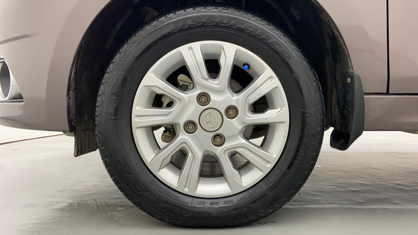 2018 Tata Tiago XZ 1.2 REVOTRON, Petrol, Manual, 19,416 km, Left Front Wheel
