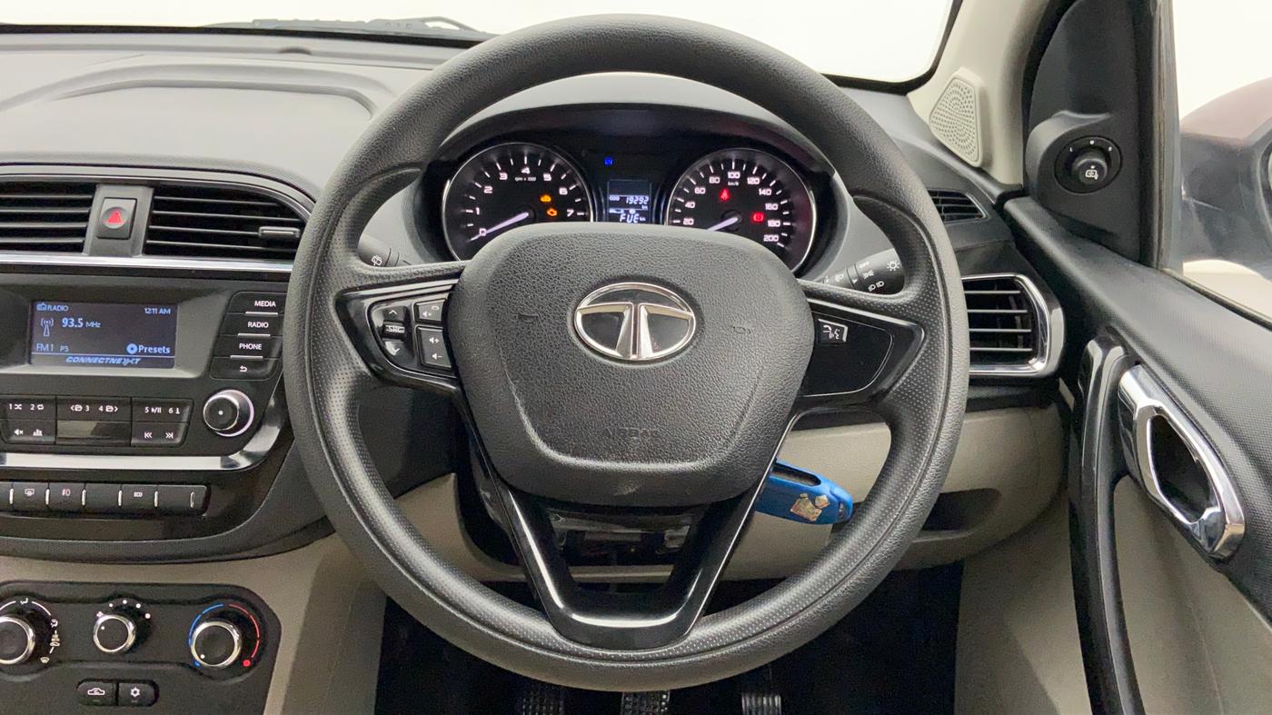 2018 Tata Tiago XZ 1.2 REVOTRON, Petrol, Manual, 19,416 km, Steering Wheel