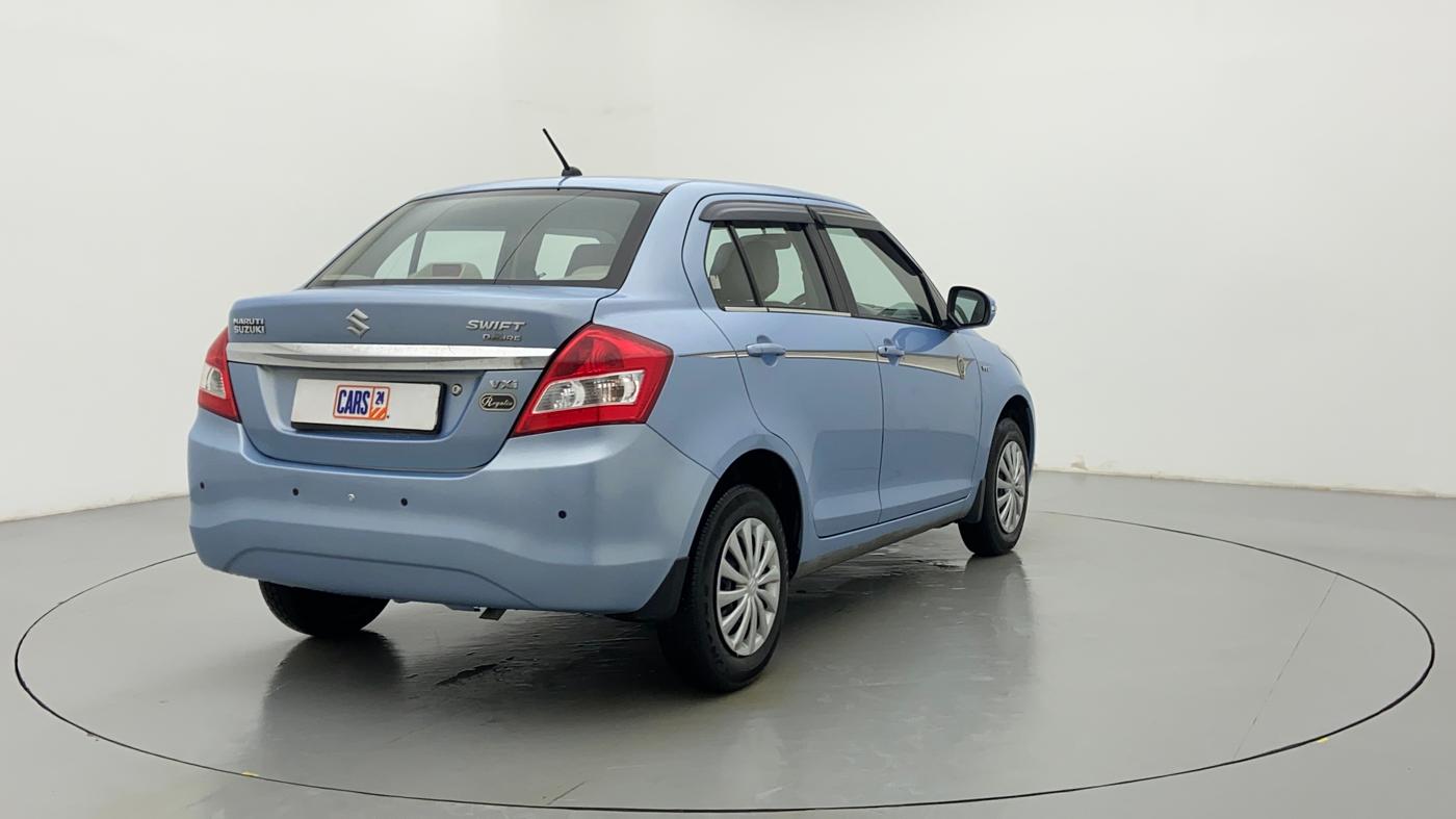 2015 Maruti Swift Dzire VXI 1.2 BS IV, Petrol, Manual, 13,358 km, Right Back Diagonal