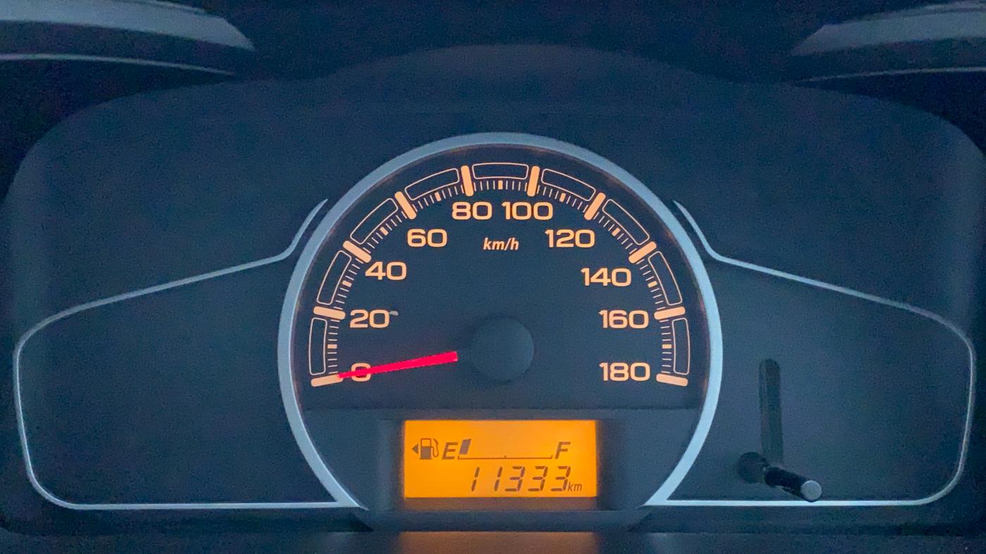 2020 Maruti Alto LXI, Petrol, Manual, 11,380 km, Odometer Image
